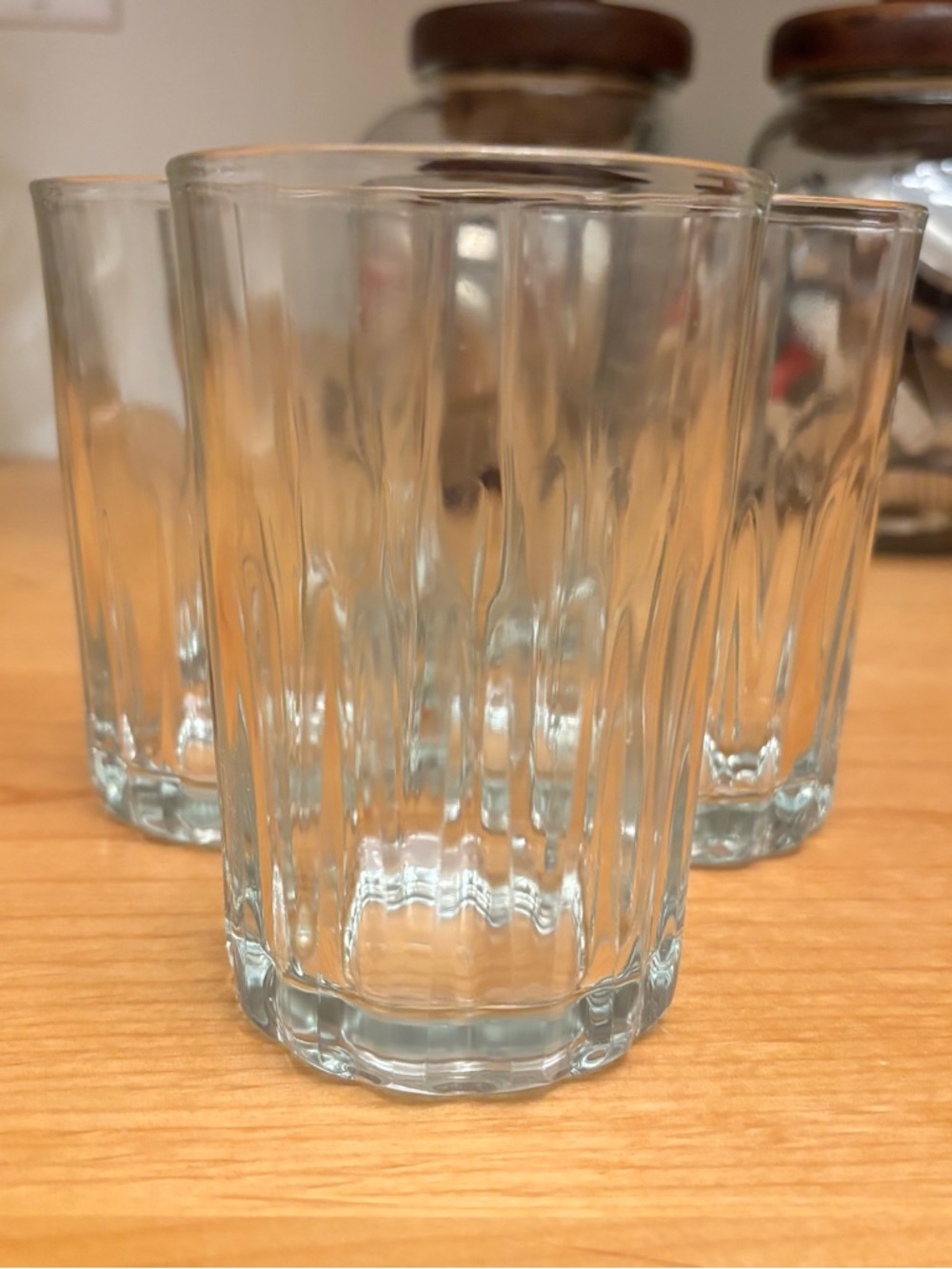Crisa Kristalino clear beverage tumblers • Set of 5